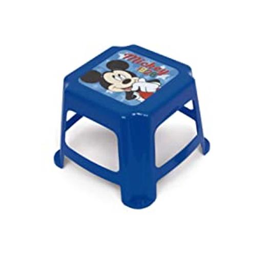 Disney - Banco de plástico 27x27x21cm Disney-Mickey ㅤ