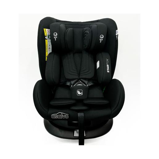 Asalvo - Cadeira de auto I-Size Star Fix Preto 40-150 cm