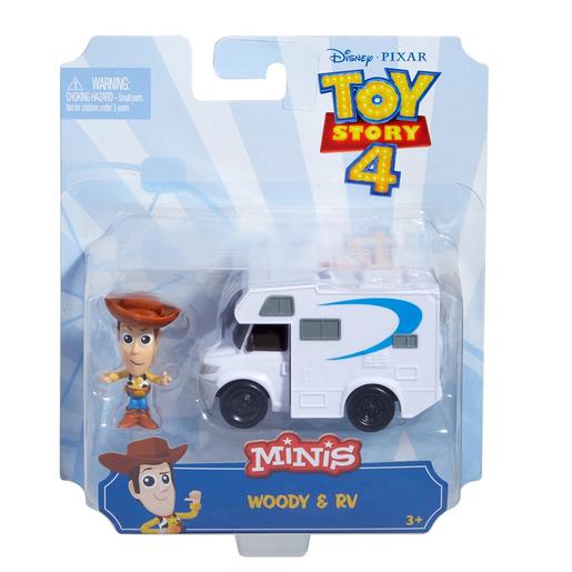 Toy Story - Mini Figura com Veículo Toy Story 4 (vários modelos)