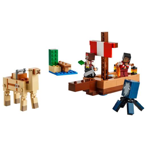 LEGO Minecraft - A Viagem no Barco Pirata - 21259