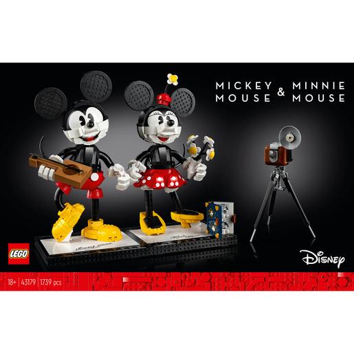 LEGO Disney - Personagens para construir: Mickey Mouse e Minnie Mouse - 43179