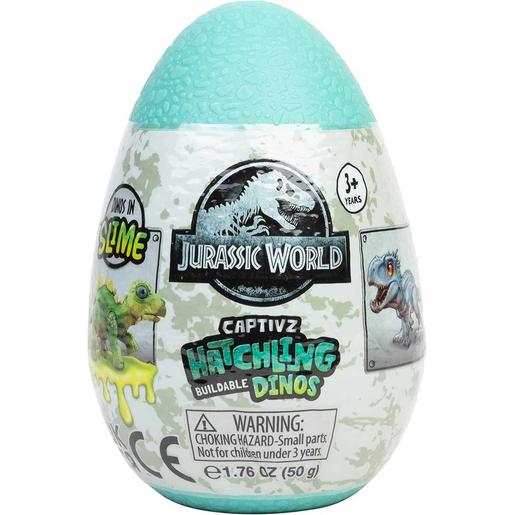 Ovo de Dinossauro Jurassic World com Slime e Hatchlings Surpresa (Vários modelos) ㅤ
