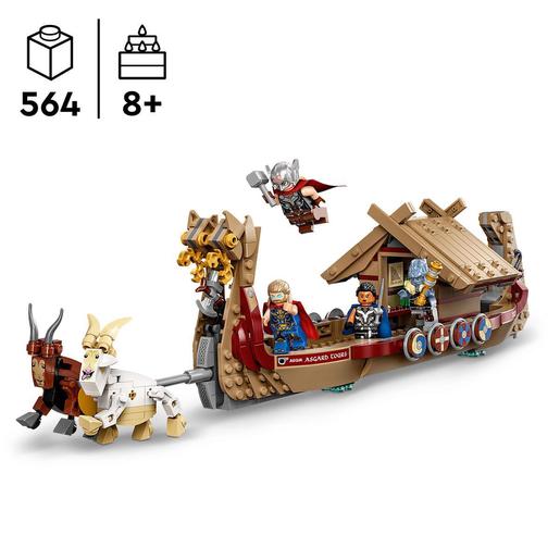 LEGO Super Heróis - Barco caprino - 76208
