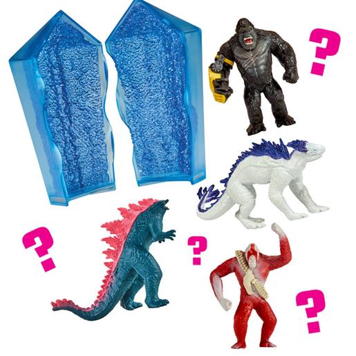 Giochi Preziosi - Figuras de Godzilla e Kong dentro de Cápsulas de Cristal (Vários modelos) ㅤ