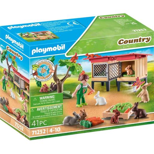 Playmobil - Playmobil Country Coelheira Animal Fazenda ㅤ