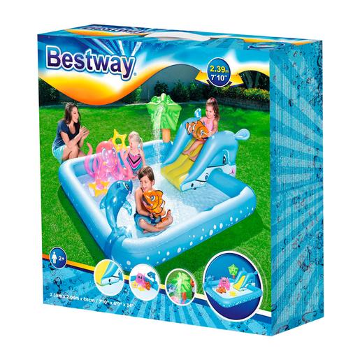 Bestway - Piscina Infantil Insuflável com Escorrega - Aquário Fantástico (vários modelos)