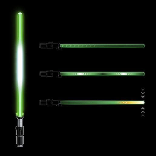 Star Wars - Sabre de luz Force FX de Yoda The Black Series