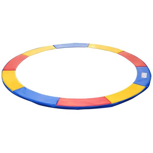 Homcom - Cobertura acolchoada de proteção para borda de trampolim de 244 cm Multicolor