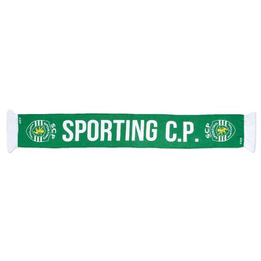 Sporting CP - Cachecol Verde com Logos
