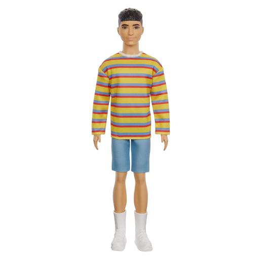 Barbie - Ken Fashionista - Camiseta oversized a rayas