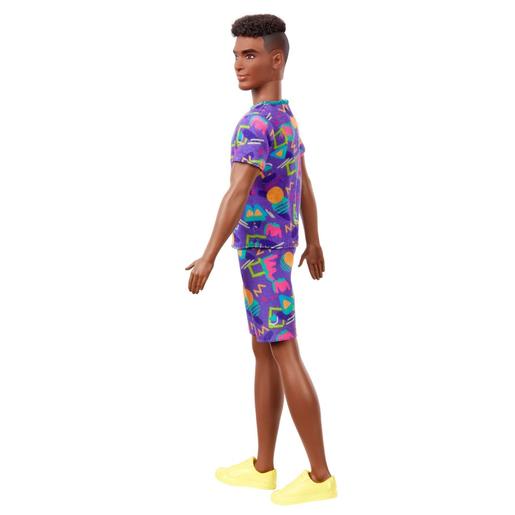 Barbie - Ken Fashionista cabelo afro - Conjunto estampado