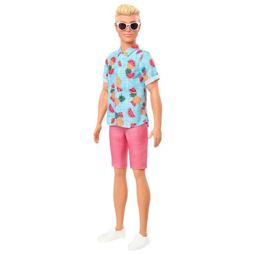 Barbie - Boneco Fashionista - Ken camisa de frutas