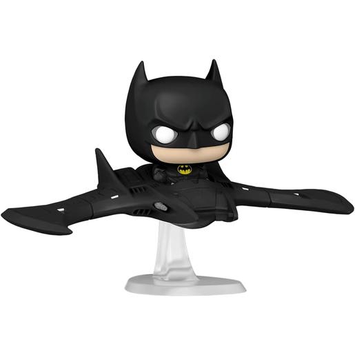 Funko - Batman - Figura Pop Ride Deluxe: Batman no Batwing - DC Comics - Miniaturas Colecionáveis ㅤ