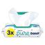 Dodot - Toalhetes Aqua Pure para bebé - 3 pacotes, 144 unidades