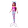 Barbie - Muñeca Dreamtopia con ropa y accesorios de sirena, unicornio y princesa ㅤ