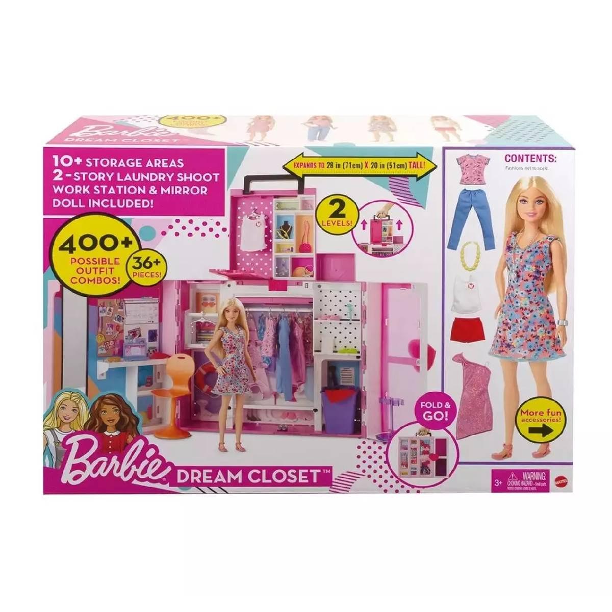 Guarda-Roupa Portátil Barbie - Mattel - Bonecas - Compra na