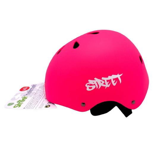 Sun & Sport - Capacete rosa infantil 48-54 cm