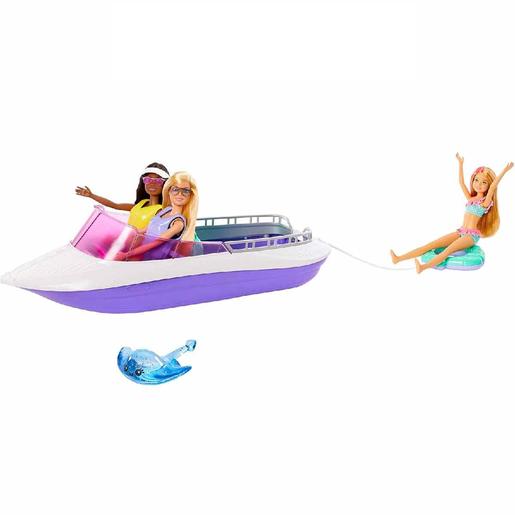 Barbie - Mermaid Power Barco, bonecas e acessórios