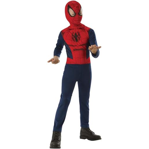 Rubie's - Spider-man - Disfarce clássico do Homem-Aranha para criança S ㅤ