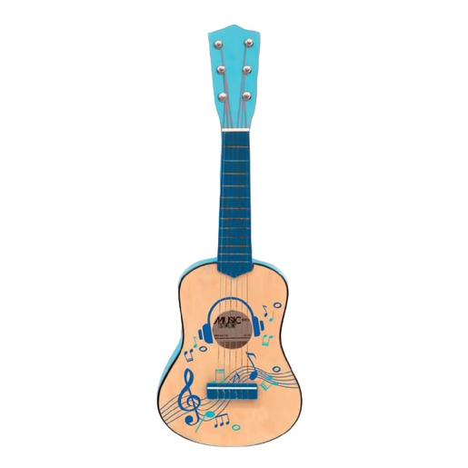 Music Star - Guitarra de madeira 55 cm