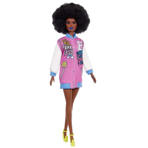 Barbie - Boneca Fashionista - Casaco de basebol