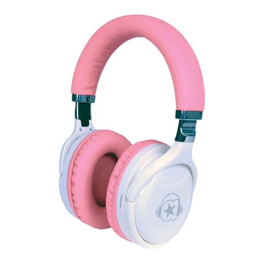 Music Star - Auriculares Tech rosa