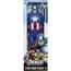 Hasbro - Figura de titã Capitão América Vingadores Marvel 30cm ㅤ
