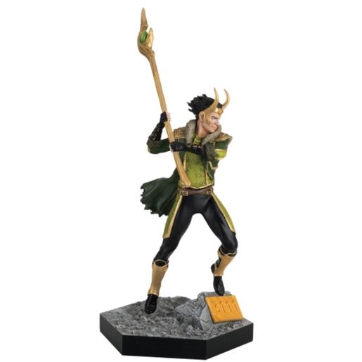 Marvel - Figura Loki pose de batalha 1:18