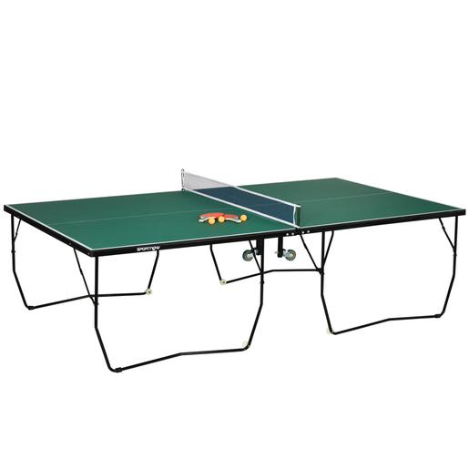 Homcom - Mesa de ténis de mesa dobrável