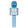 Microfone Bluetooth Karaoke Azul