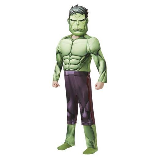 Os vingadores - Disfarce infantil Hulk deluxe 5-6 anos
