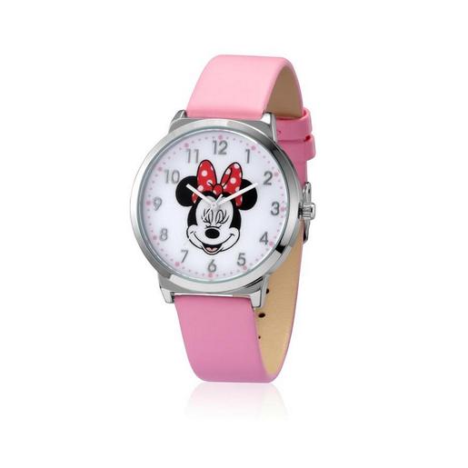 Disney - Minnie Mouse - Relógio de pulso rosa
