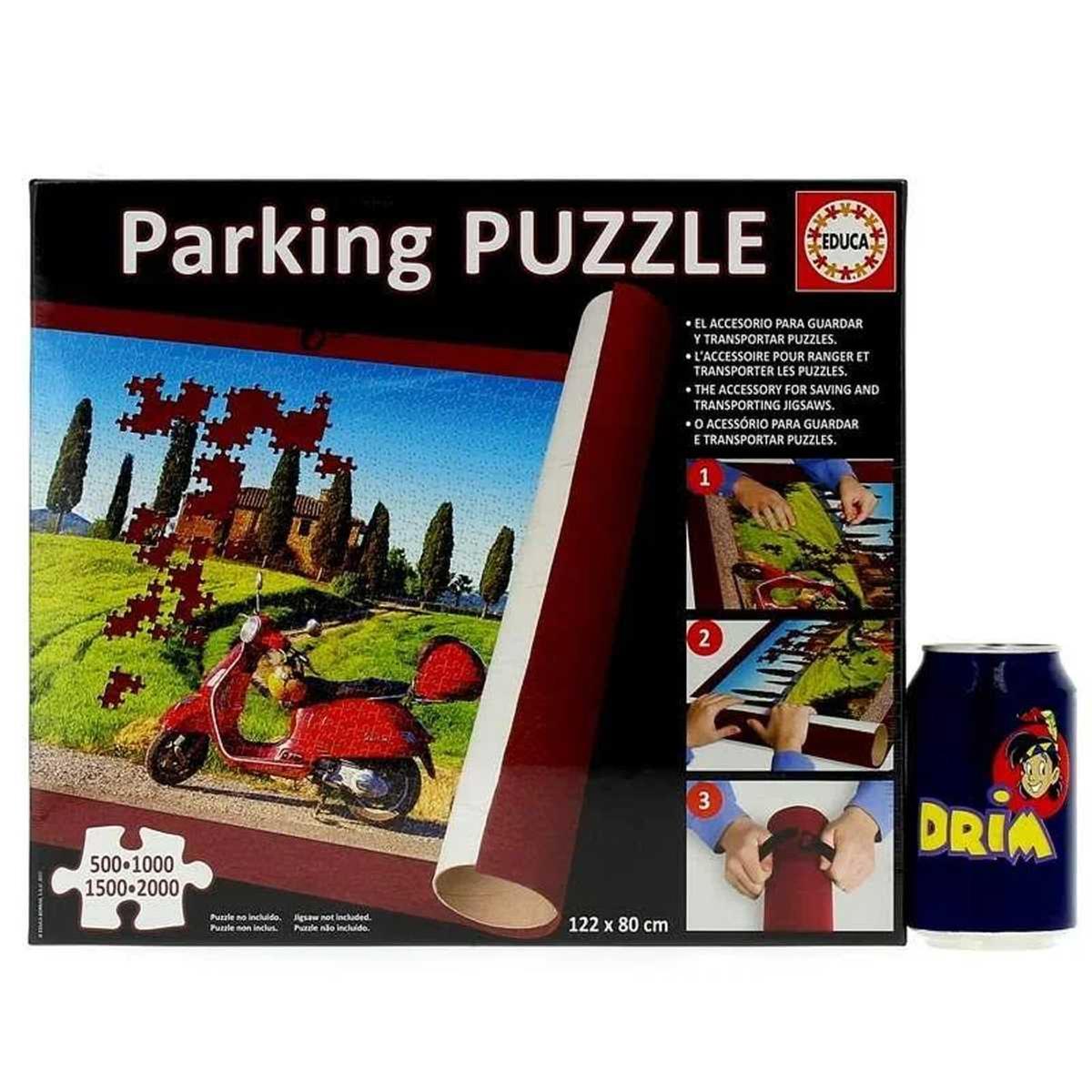 Educa Borras - Puzzle de arquitectura de estacionamento multicolorido ㅤ, PUZZLE até 49 pçs