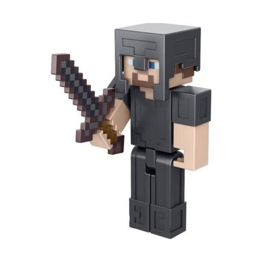 Minecraft - Steve Armor - Figura constrói um portal