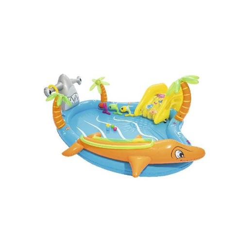 Bestway - Piscina infantil hinchable Sea Life Play Center