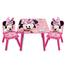 Minnie Mouse - Set de mesa e 2 cadeiras