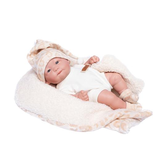 Bebé Recém-Nascido Manta Bege 25 cm