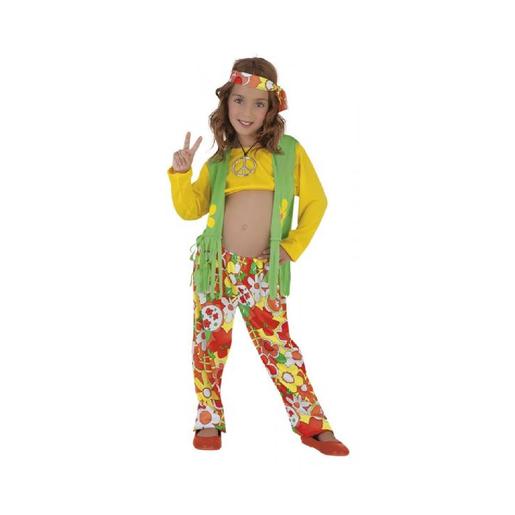 Disfarce Infantil - Hippie Menina 8-10 anos