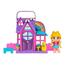 Famosa - Casinha arco-íris dobrável com mini boneca e acessórios ㅤ