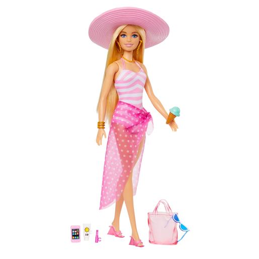 Barbie - Boneca Barbie Dia na Praia ㅤ