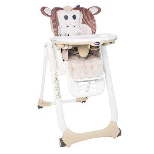 Chicco - Cadeira de papa Polly 2 Start Monkey