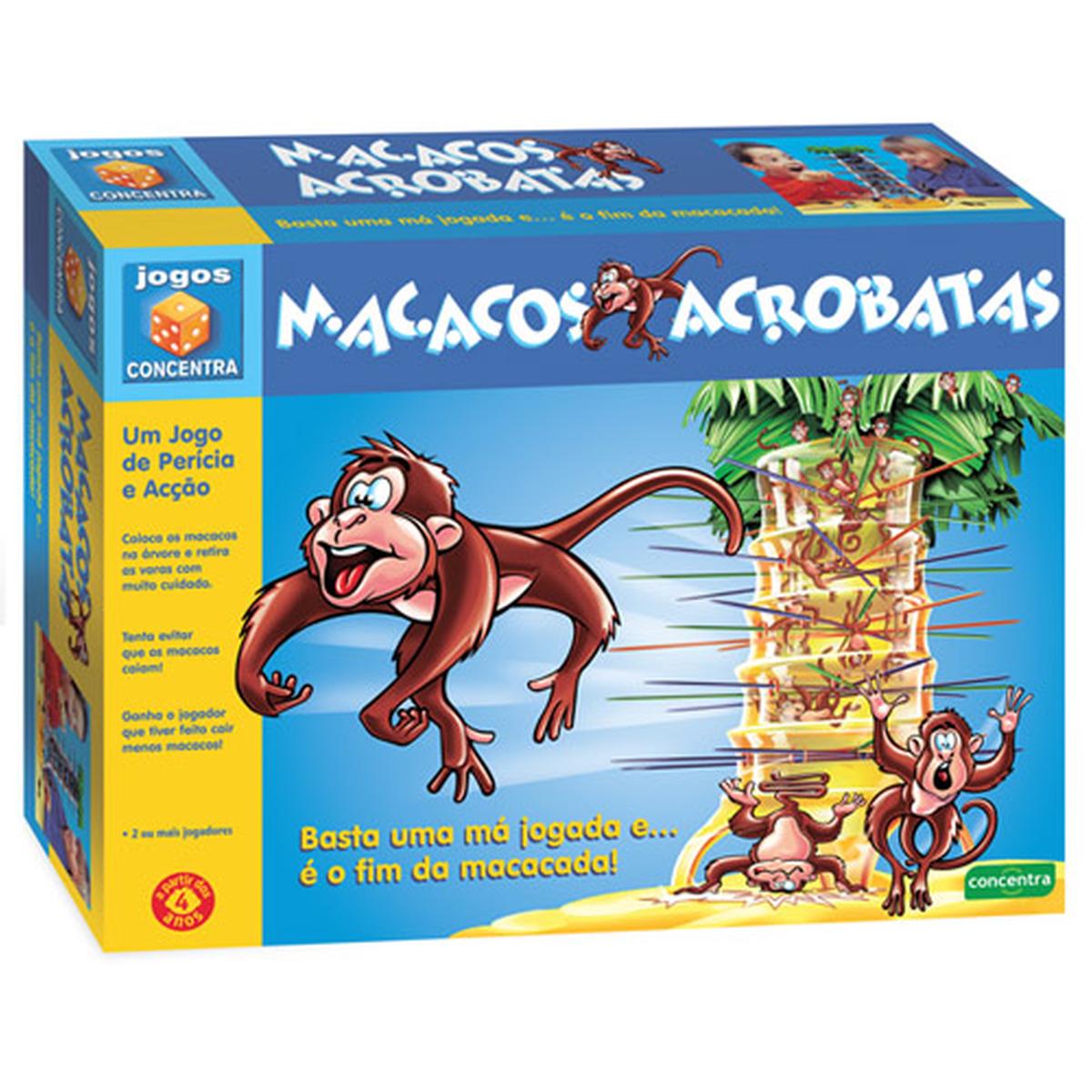 Modelo de jogo de macaco na selva