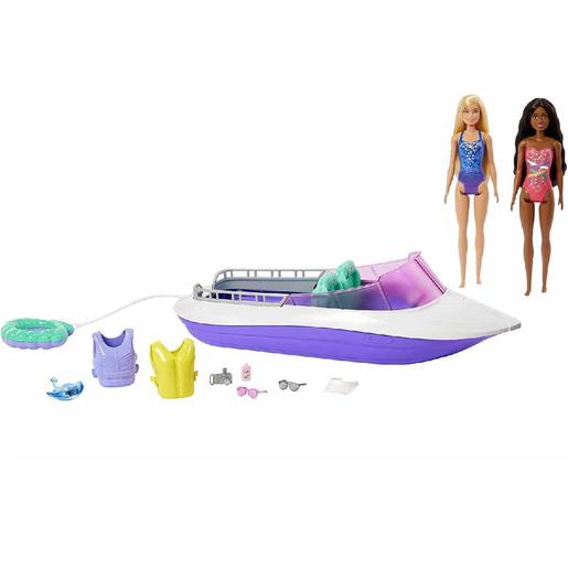 Barbie - Mermaid Power Barco, bonecas e acessórios