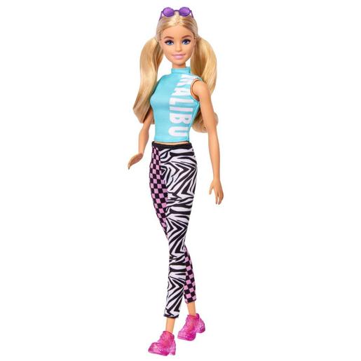 Barbie - Boneca Fashionista - Leggins estampado duplo