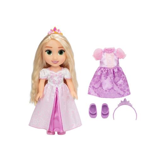 Disney - Boneca Rapunzel e seus trajes - Princesas Disney ㅤ