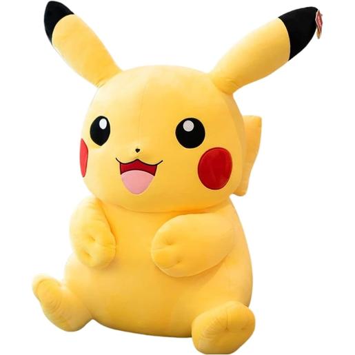 Nintendo - Pokemon - Peluche Pokemon Pikachu de 45cm em português é Peluche Pokemon Pikachu de 45cm. A palavra peluche é usada tanto em espanhol quanto em português para se referir a um brinquedo de pelúcia. ㅤ