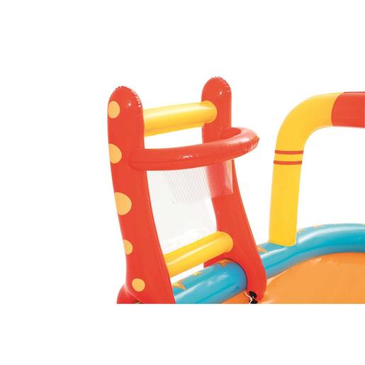 BestWay - Piscina infantil hinchable con tobogán y juegos 435x213x117 cm ㅤ