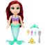 Play - Boneca cantora Ariel A Pequena Sereia Disney Princess, 35 cm com acessórios ㅤ