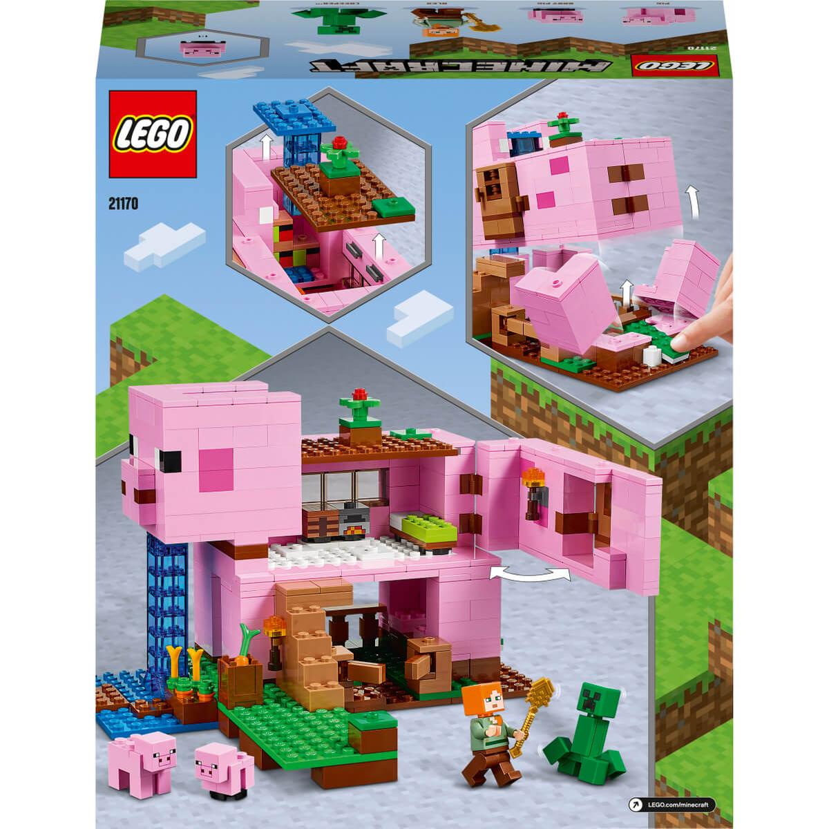 LEGO Minecraft Casa Do Porco - 21170 - Lego