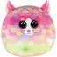 Almofada de peluche gato rosa Sonny - 20 cm ㅤ